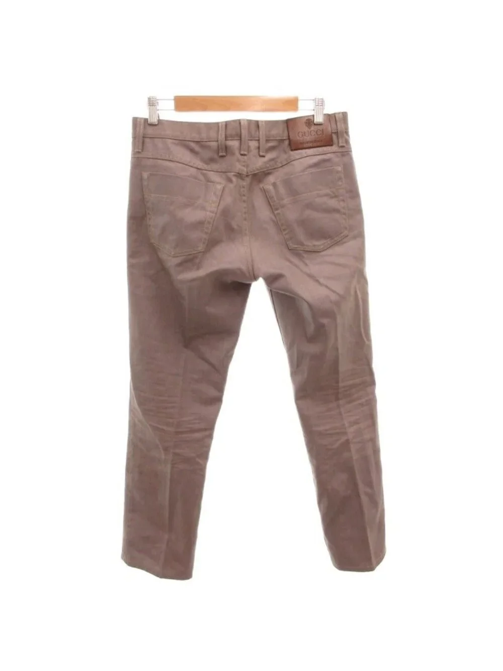 Gucci Denim Pants Jeans Skinny Cotton Gray 46